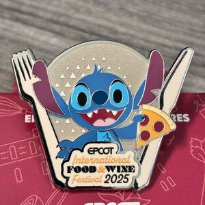 Disney Parks 2025 Blind Box Epcot International Food and Wine Festival Pin